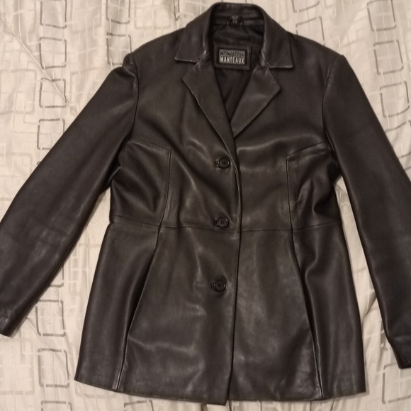 Leather coats from Manteaux Manteaux real leather - Picture 17 of 17